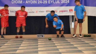 Türkiyedeki özel sporcular, Didimdeki bocce yarışmasına katıldı