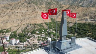 Uludereli 154 şehidin ismi anıt üzerinde yaşatılıyor