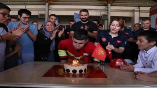 Umut doğum gününde en büyük mutluluğu yaşadı
