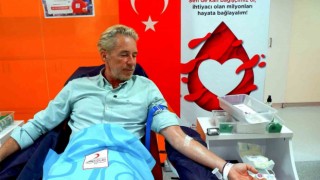Ünlü oyunculardan Kızılayın kan bağışı kampanyasına destek sürüyor