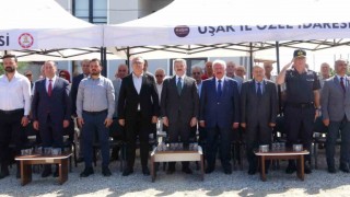 Uşakta hayırsever tarafından yapılan okulun temeli törenle atıldı