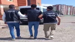 Uyuşturucudan araması bulunan hükümlü, yakalanarak cezaevine teslim edildi