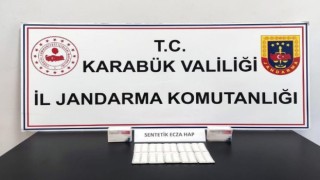 Üzerinde sentetik hap ele geçirilen zanlı tutuklandı