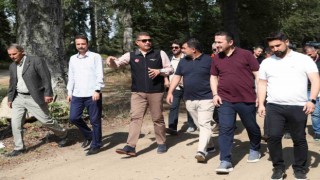 Vali Arslan turizm rotasında incelemelerde bulundu