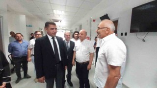 Vali Aslan SMHyi gezdi bebeklerle yakından ilgilendi