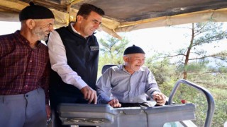 Vali Aygöl, çalışmaları yerinde inceledi