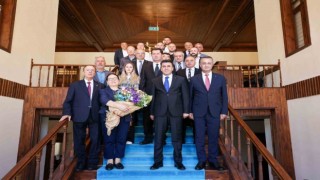 Vali Aygöl, Yılın Ahisini makamında ağırladı
