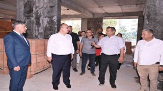 Vali Canbolat, Aydın Huzurevi inşaatını yerinde inceledi