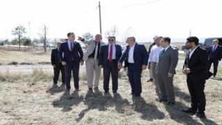 Vali Işın, Aslanapa Hayvancılık OSBde incelemelerde bulundu