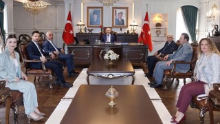 Vali Köşger, Esnaf ve Sanatkarlar Odalarını Kabul Etti