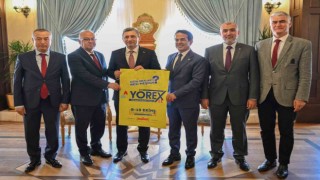 Vali Şahin ve Başkan Böceke YÖREX daveti