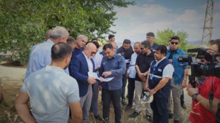 Vali Varol, yapılması planlanan arıtma tesisinin yerini inceledi