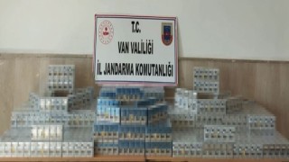 Vanda 11 bin 972 paket kaçak sigara ele geçirildi