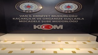 Vanda 66 milyon TL değerinde kaçak altın ele geçirildi