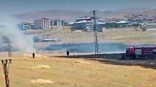 Vanda anız yangını