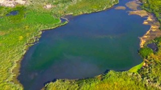 Vanda sönmüş lavların arasındaki göl ilk kez görüntülendi