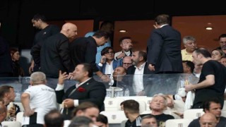 Vincenzo Montella, Beşiktaş-Sivasspor maçını tribünden takip etti