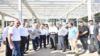 Yahyalı Belediyesi ve Tekstil Fabrikası Şantiyesine ziyaret