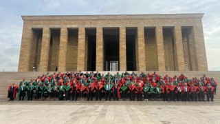 Yargıtay üyeleri adli yıl açılışı dolayısıyla Anıtkabiri ziyaret etti