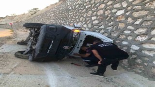 Yayladağında trafik kazası: 2 yaralı