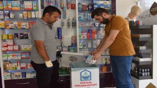 Yıldırımda atık ilaçlar çöpe gitmiyor