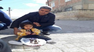 Yorgun merminin isabet ettiği çocuk yaralandı