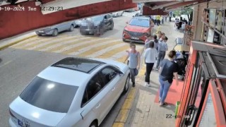 Yürek yakan kazanın güvenlik kamera görüntüsü ortaya çıktı