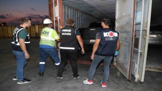 Yurt dışından çalınan lüks araçları Suriye ve Iraka götürmeye çalışıyorlardı