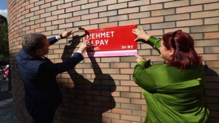 Zeytinburnu Belediyesi ilçede 50 yıl gazetecilik yapan Mehmet Alpayın adını sokağa verdi