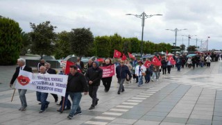 17 Ekim Astsubaylar Gününde emekli astsubaylardan yürüyüş