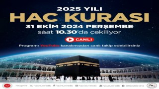 2025 yılı hac kurası yarın çekiliyor