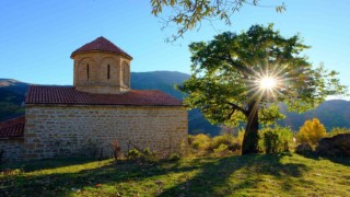 674 yıllık İmera Manastırında sonbaharın sessiz güzelliği