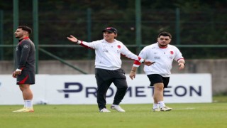 A Milli Takım, Karadağ maçı hazırlıklarını basına kapalı sürdürdü