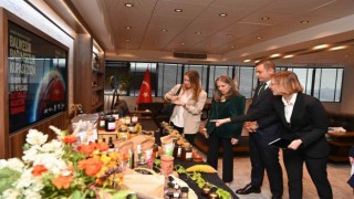 ABD İstanbul Başkonsolosu Eadehten Başkan Akına ziyaret