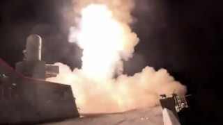 ABD ordusu İsraili savunmak üzere fırlatılan füzelerin görüntüsünü yayınladı