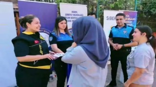 Adana polisinden öğrencilere terör ve internet uyarısı