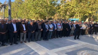 Adıyamanda Yahya Sinvar için gıyabi cenaze namazı kılındı