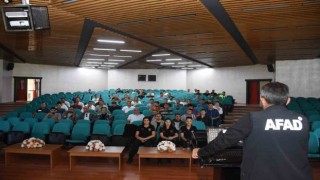 AFADdan bin 230 polise Afet Farkındalık Eğitimi verildi