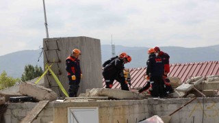 Afyonkarahisarda gerçeği aratmayan tatbikat