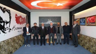 Ağrı İl Milli Eğitim Müdürü Kökrek, özel öğretim kurumlarıyla bir araya geldi