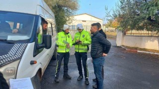 Ağrıda öğrenci güvenliği için okul servisi denetimleri yoğunlaşıyor