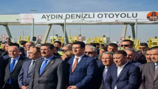 AK Parti Denizli İl Başkanı Yücel Güngör Denizli-Aydın otoyolunun açılışına katıldı