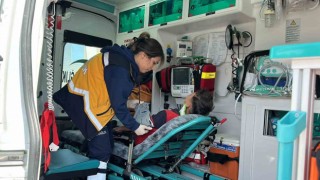Aksarayda hafif ticari araç ile bisiklet çarpıştı: 1 yaralı