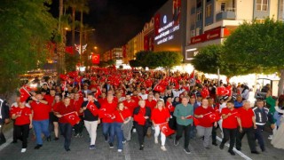 Alanyada Cumhuriyet Bayramına büyük ilgi