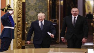 Aliyev, Putin ile görüştü