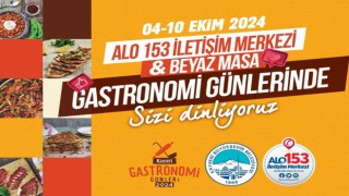Alo 153 ve Beyaz Masa, Gastronomi Günlerinde vatandaşı dinleyecek