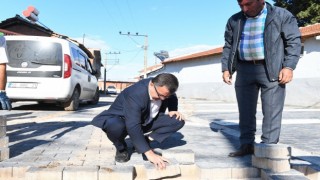 Altıeylülde parke taşsız sokak kalmayacak