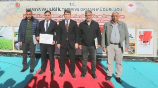 Amasyada çiftçilere sera malzemesi desteği