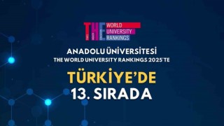 Anadolu Üniversitesi, THE World University Rankings 2025te 13üncü sırada