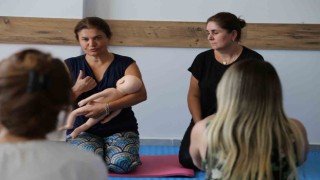Anne adaylarına eğitim vermek için Gebe sınıfı açıldı
